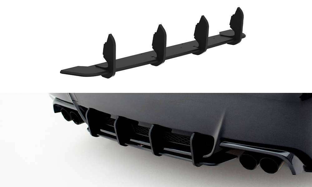 Street Pro Achter Diffuser Subaru Impreza WRX STI MK3 Facelift Maxton