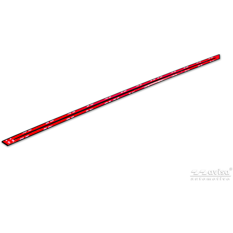 Avisa Zwart Chroom RVS Kofferbak Sierlijst  BMW X6 (G06) 2024- excl. M-Sport