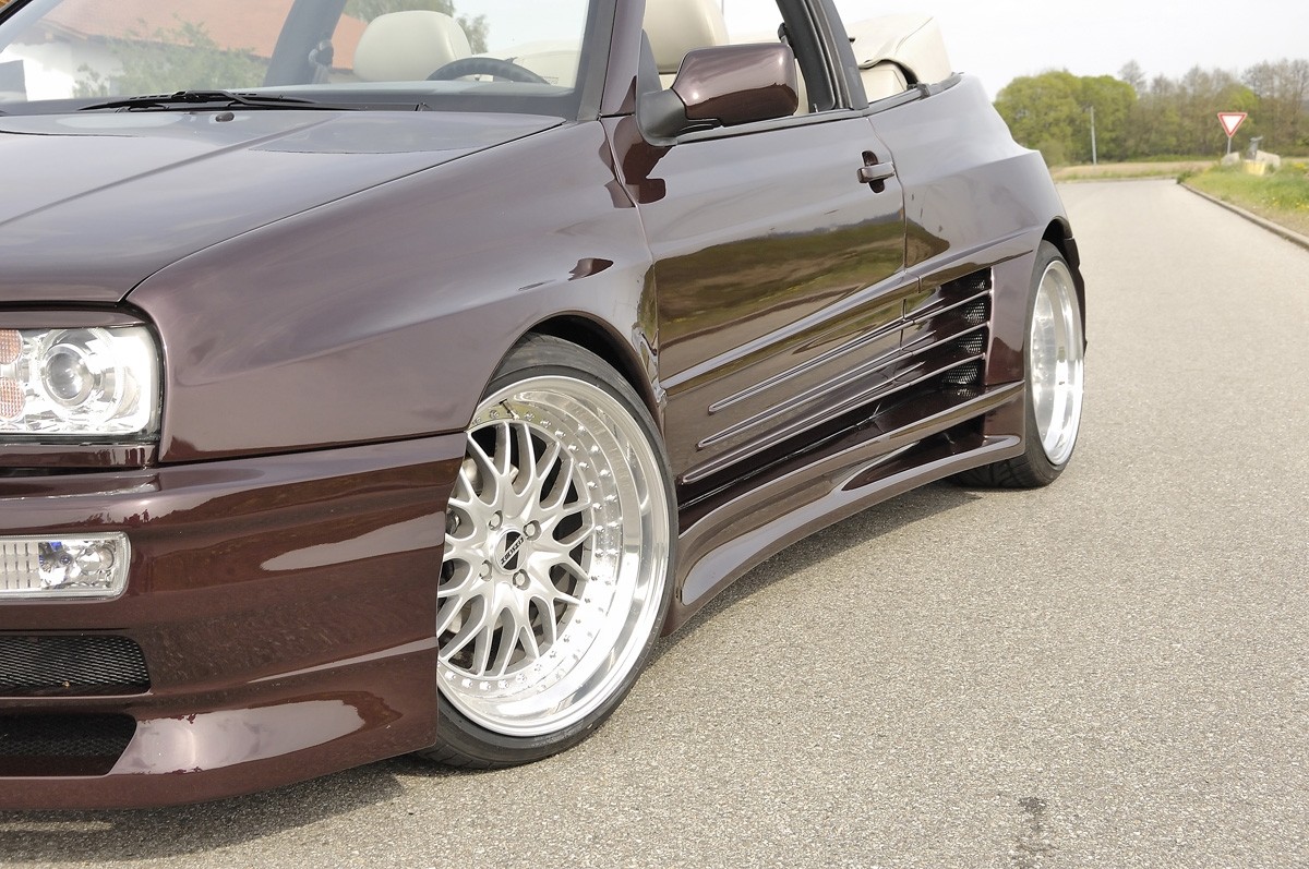 Voorschermen Breedversie ll VW Golf III Rieger
