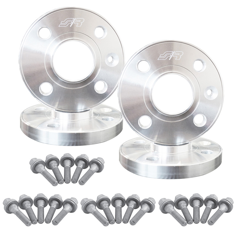 Simoni Racing Aluminium Spoorverbreder Set - 2x16mm(VA) - 2x20mm(AA) (Naaf 65,1mm) inclusief wielbouten -  Peugeot diversen