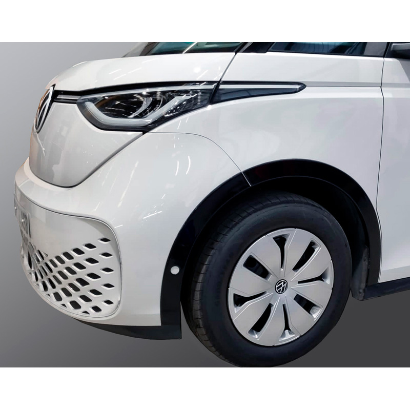 RGM Spatbordverbreders  Volkswagen ID.Buzz 2022- Korte wielbasis - Glanzend zwart (met Park Assist)