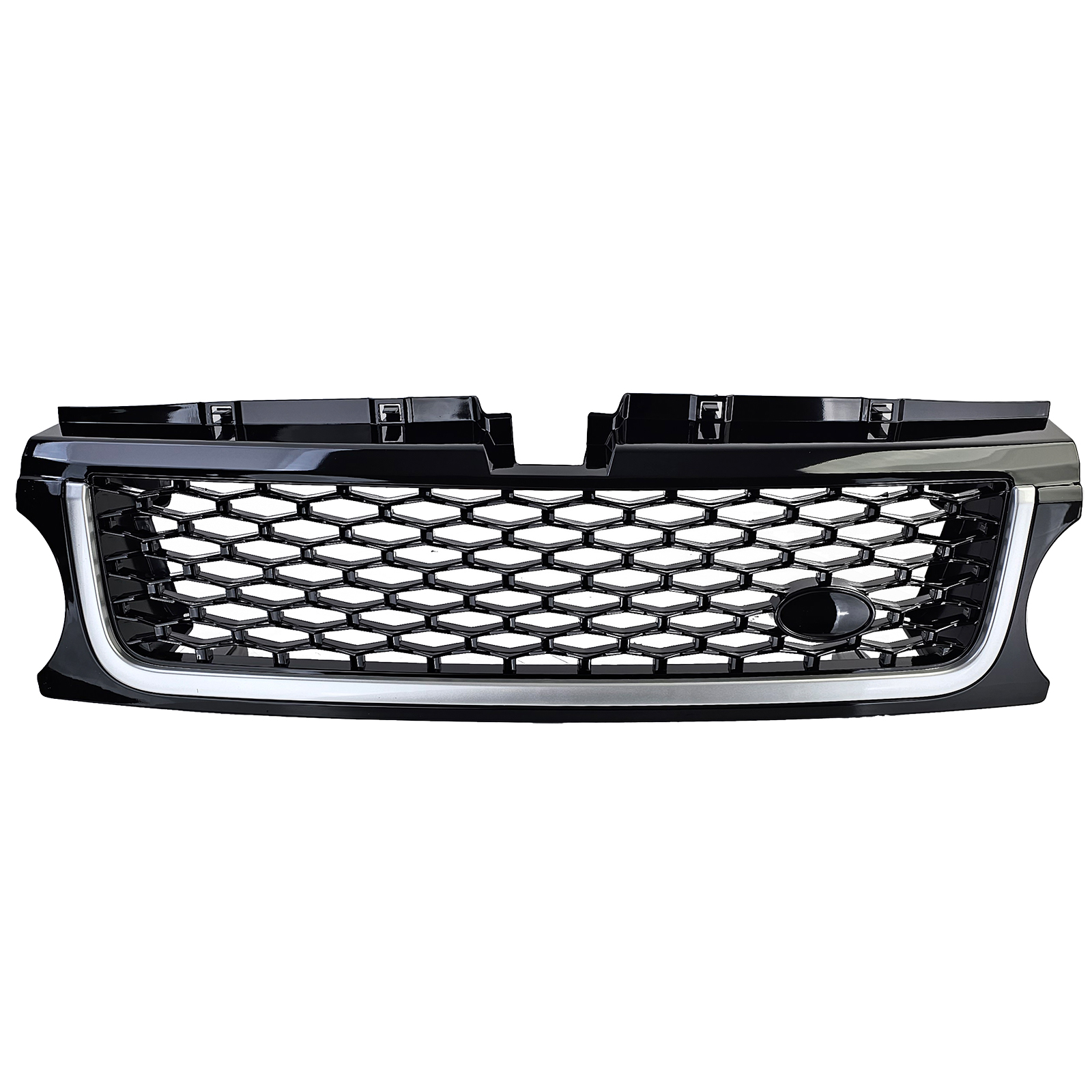 Grill Range Rover Sport L320 Look Facelift Glans Zwart