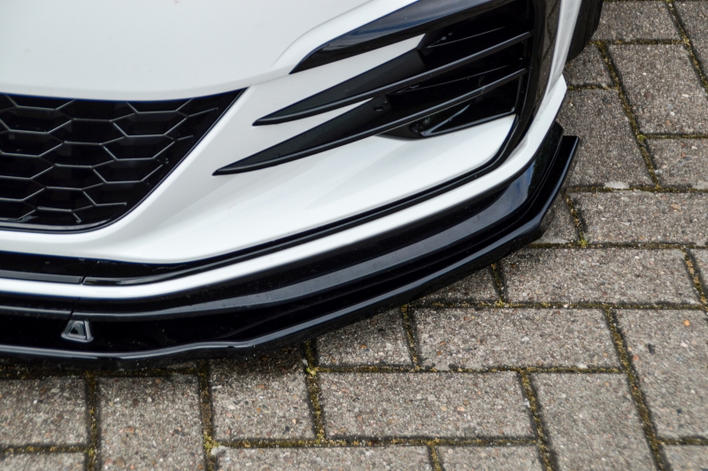 Voorspoiler Volkswagen Golf 7 GTI TCR Glans Zwart