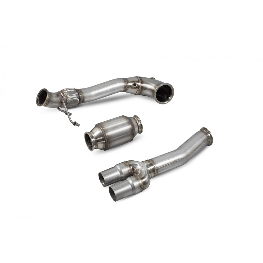 Audi RS3 8Y Saloon / Sedan 21 - Current ROW Non-GPF Model De-cat downpipe