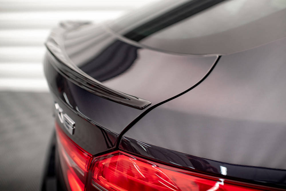 Spoiler BMW X6 M pakket F16 Maxton Glans Zwart