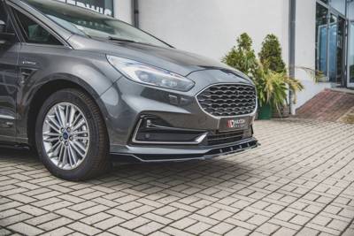Voorspoiler Ford S-Max Mk2 Facelift Glas Zwart