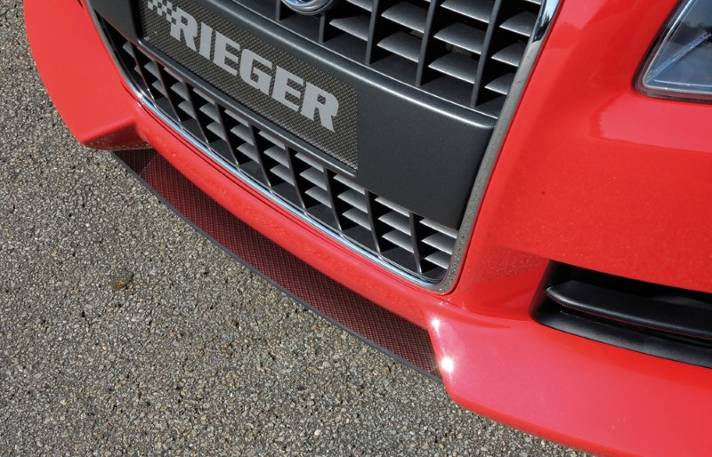 Spoilerzwaard Carbon voor Voorspoiler met/zonder 3 extra air-inta