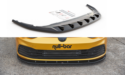 Voorspoiler Volkswagen Golf 8 Maxton Glans Zwart