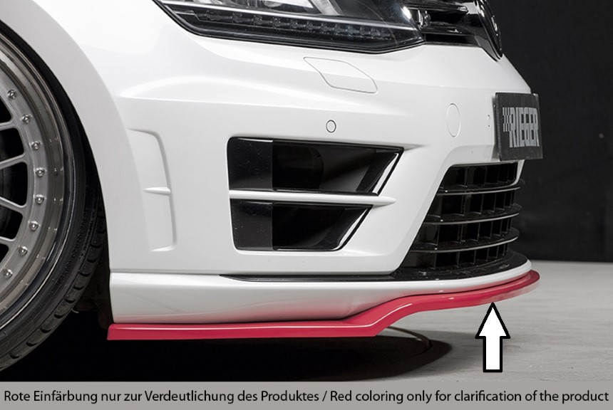 Spoilerzwaard VW Golf 7 R/R-line Rieger
