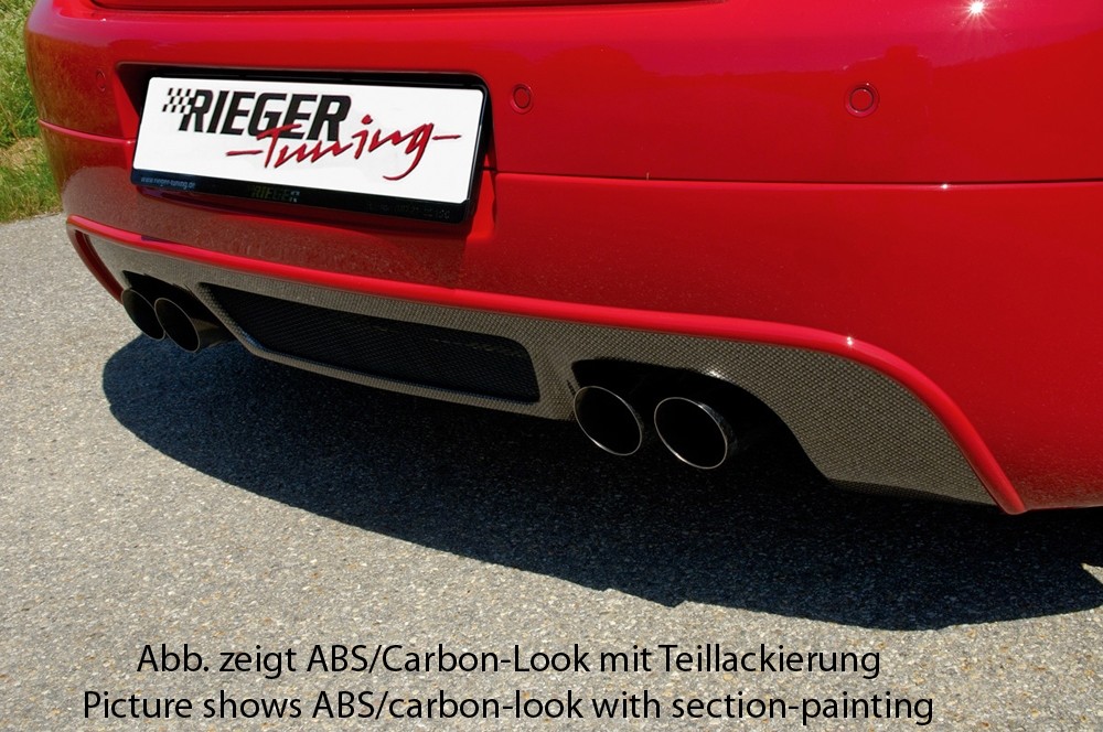 Diffusor VW Golf V GT/GTI Rieger Carbon Look