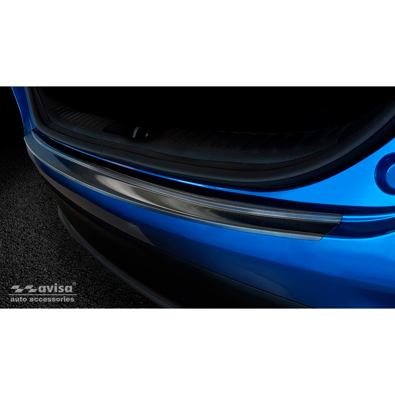 Zwart RVS Achterbumperprotector  Kia XCeed 2019-
