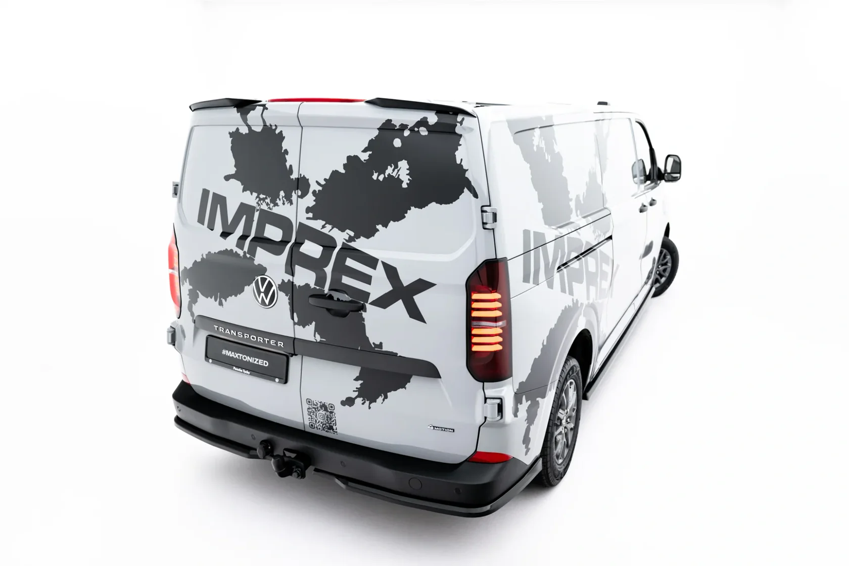 Spoiler Cap Volkswagen Transporter T7 / Ford Transit Custom Mk2