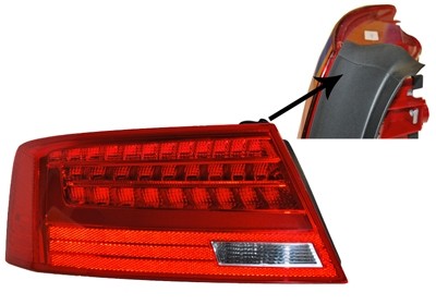 ACHTERLICHT LINKS Sportback Buiten LED AUDI A5 8/11+