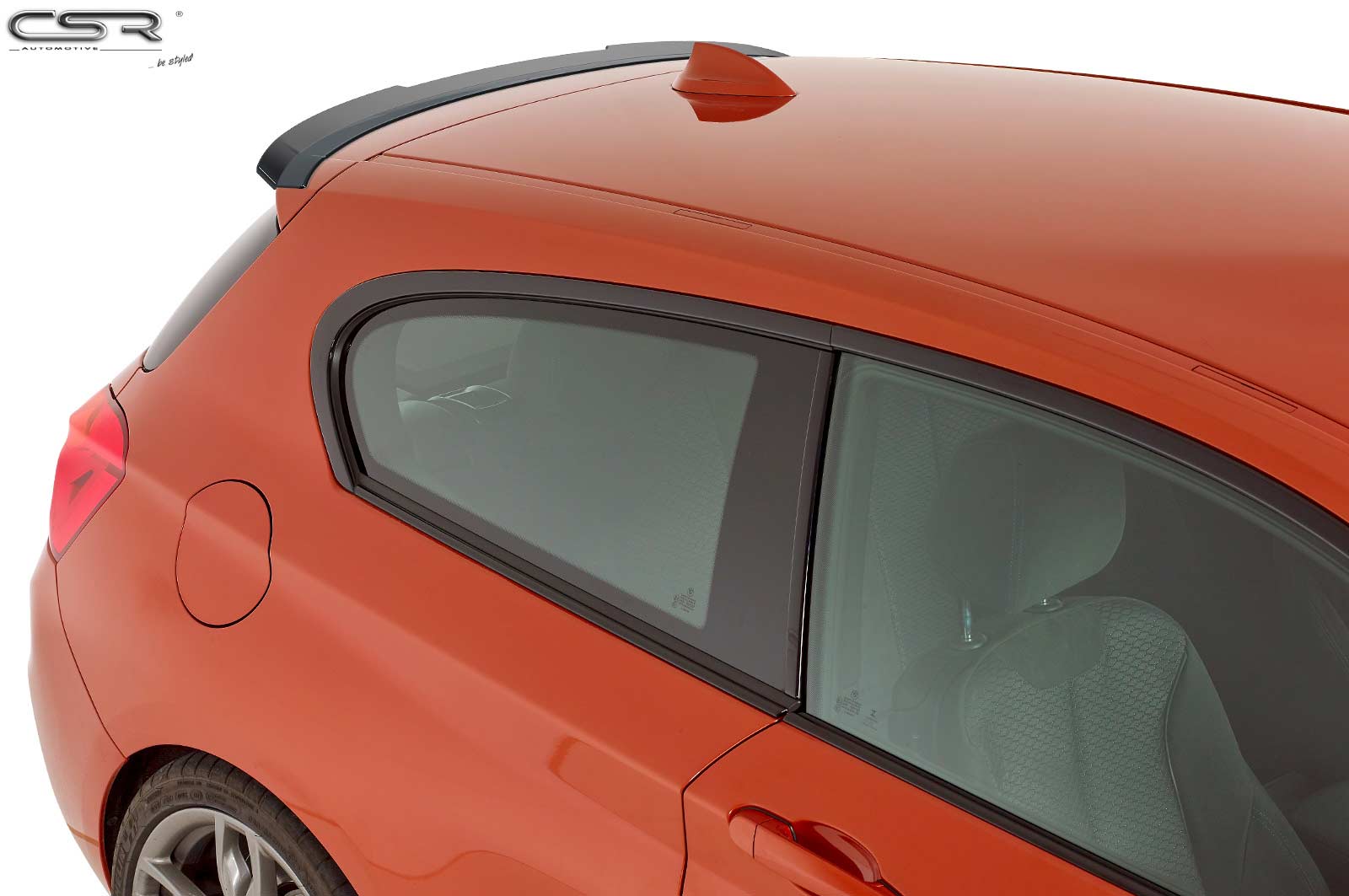 CSR achterspoiler BMW 1-Serie F20/F21 Glans zwart