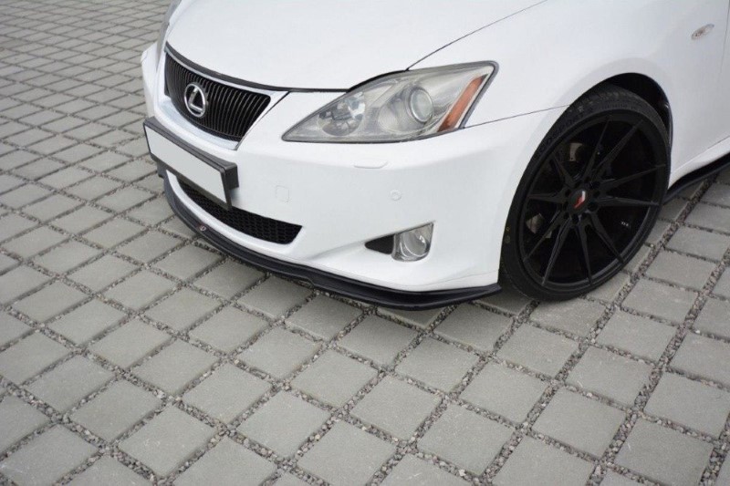 Voorspoiler Lexus IS Mk2 V.1 Glanzend Zwart