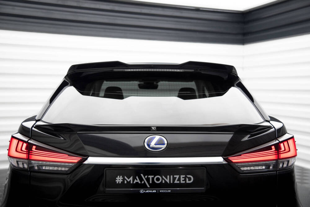 Spoiler Lexus RX Mk4 Facelift 2019 -  2022 Maxton Glans Zwart