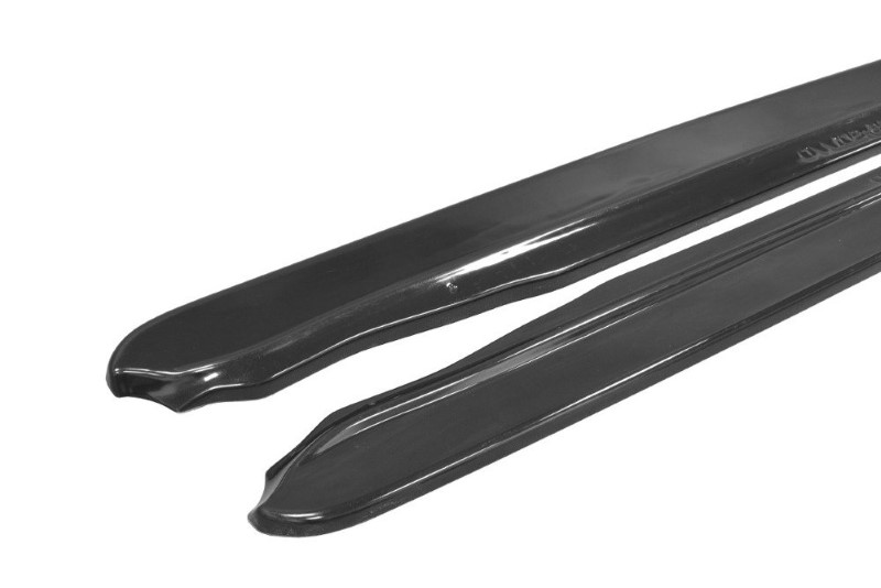 Zijskirts Diffusers Audi S6 C5 Glanzend Zwart