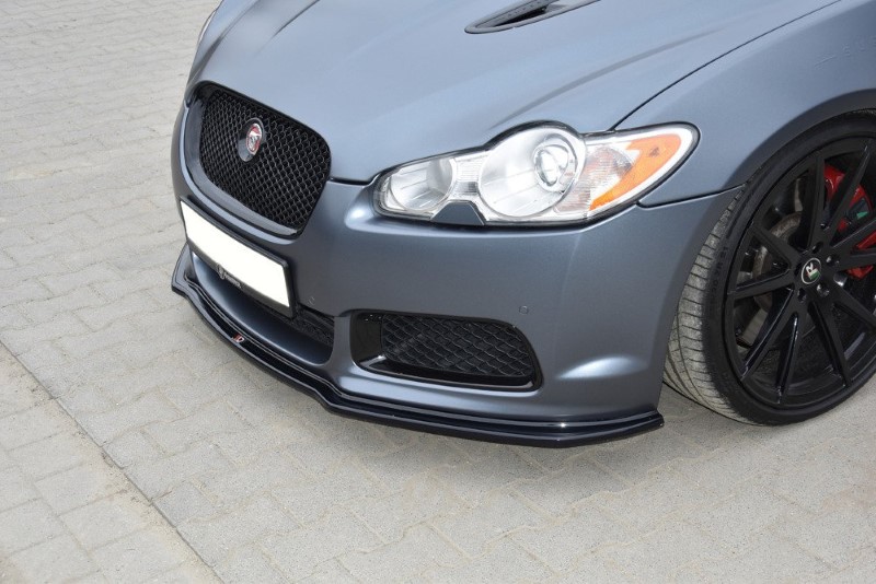 Voorspoiler JAGUAR XF- R V.1 Glanzend Zwart