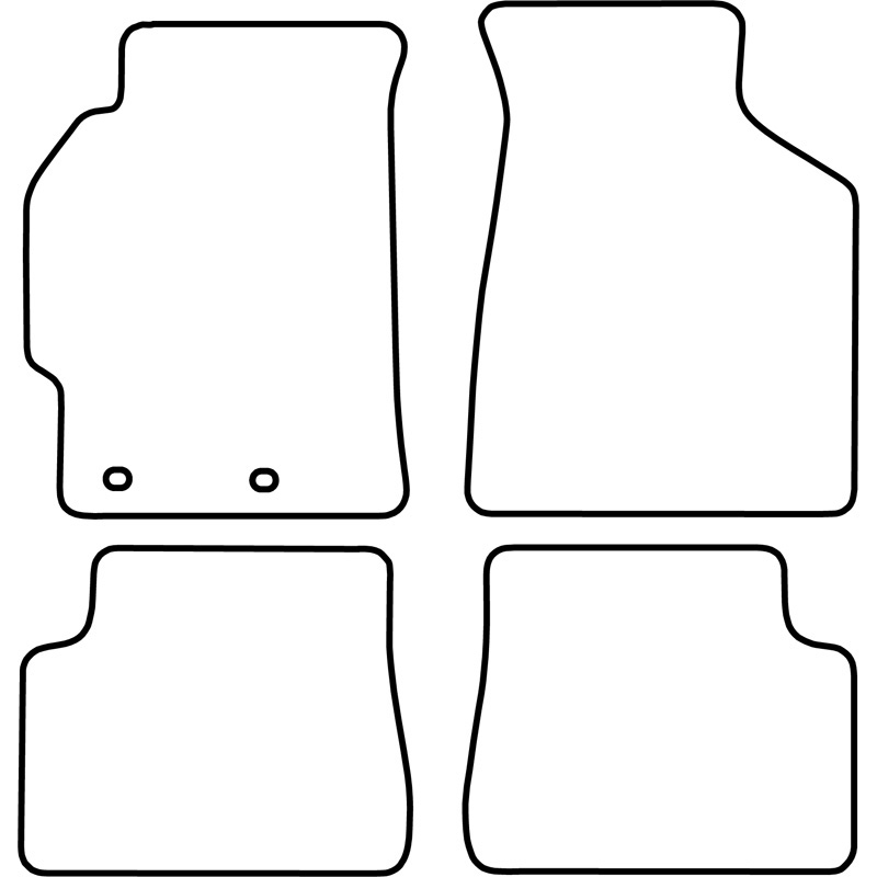 Automatten Velours  Kia Shuma 1998-2004