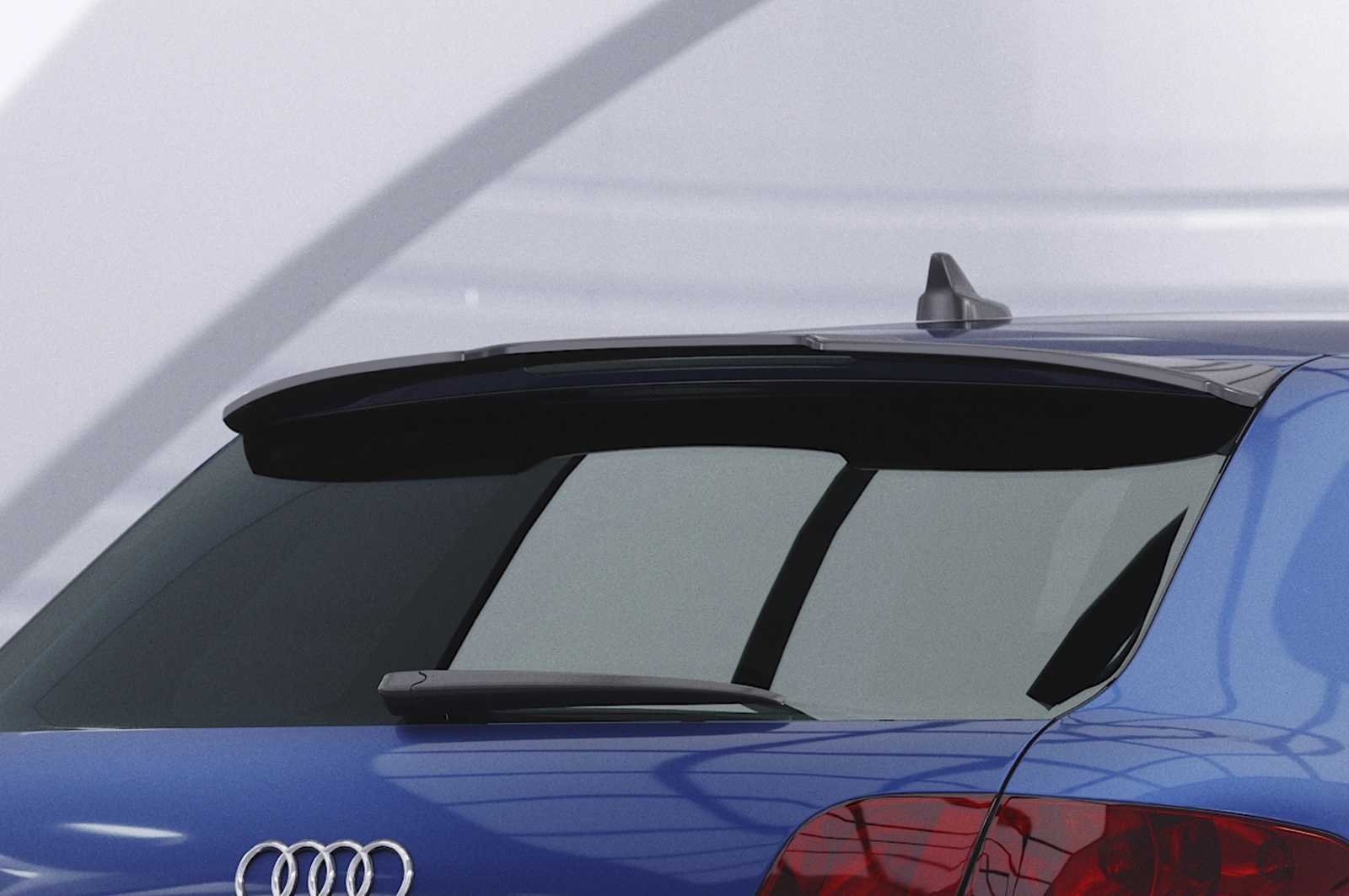 Achterspoiler Audi A3 8PA (09/2004–10/2012) Glans Zwart – CSR Automotive