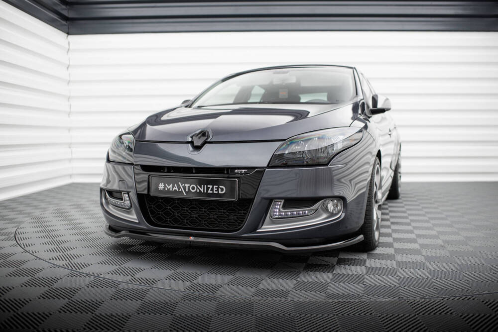 Voorspoiler V.1 Renault Megane 3 GT FL Maxton Design