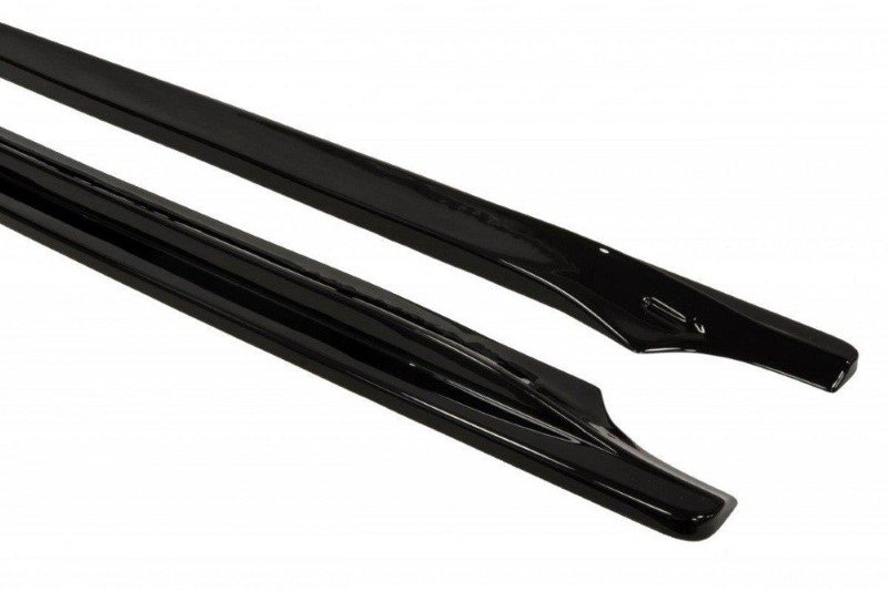 Zijskirts Diffusers Jeep Grand Cherokee WK2 Summit (Facelift) Glanzend Zwart
