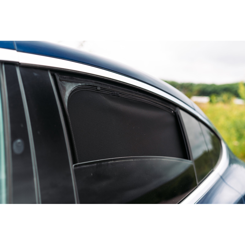 Set Car Shades (achterportieren)  Tesla Model X 5 deurs 2016- (4-delig)