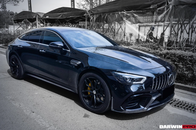 Mercedes Benz AMG GT63/S 4Door Coupe X290 Carbon Fiber Zijskirts 2019+