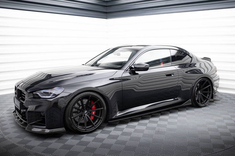 Set Carbon Fiber Splitters BMW M2 G87