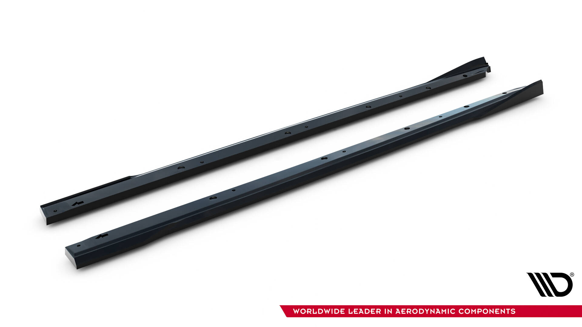 Zijskirts Hyundai Elantra N MK7 Maxton Glanzend zwart