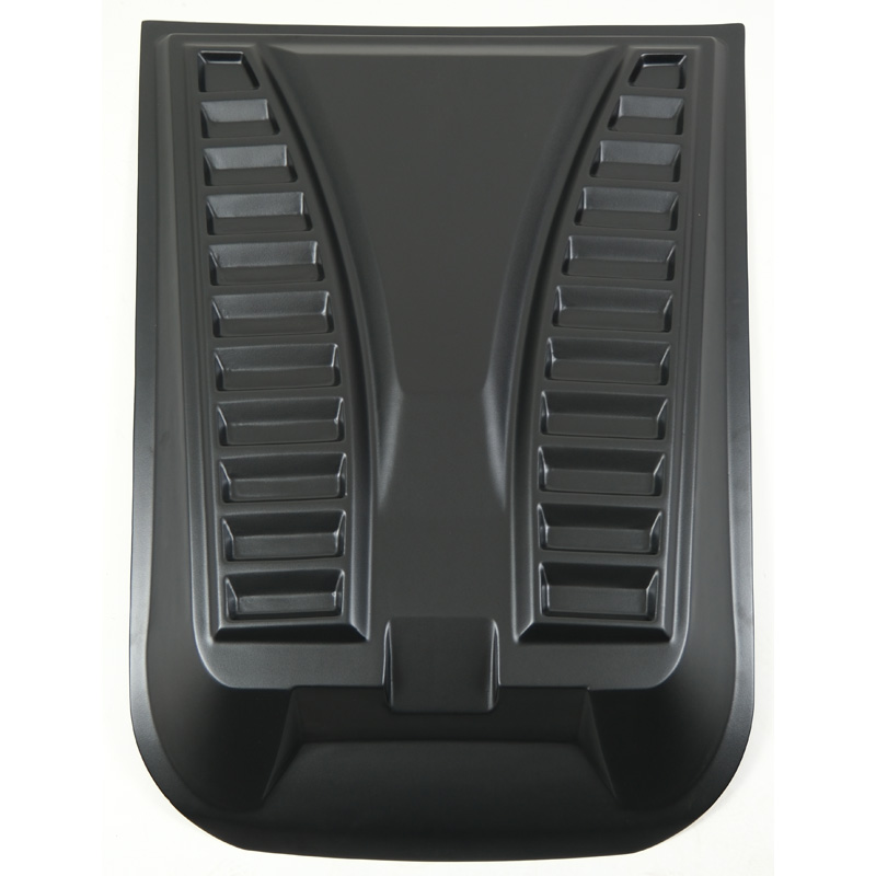 Motorkapluchtinlaat (Scoop)  Nissan Navara NP300 (D23) 2014-2021 - Versie 3 - Matzwart