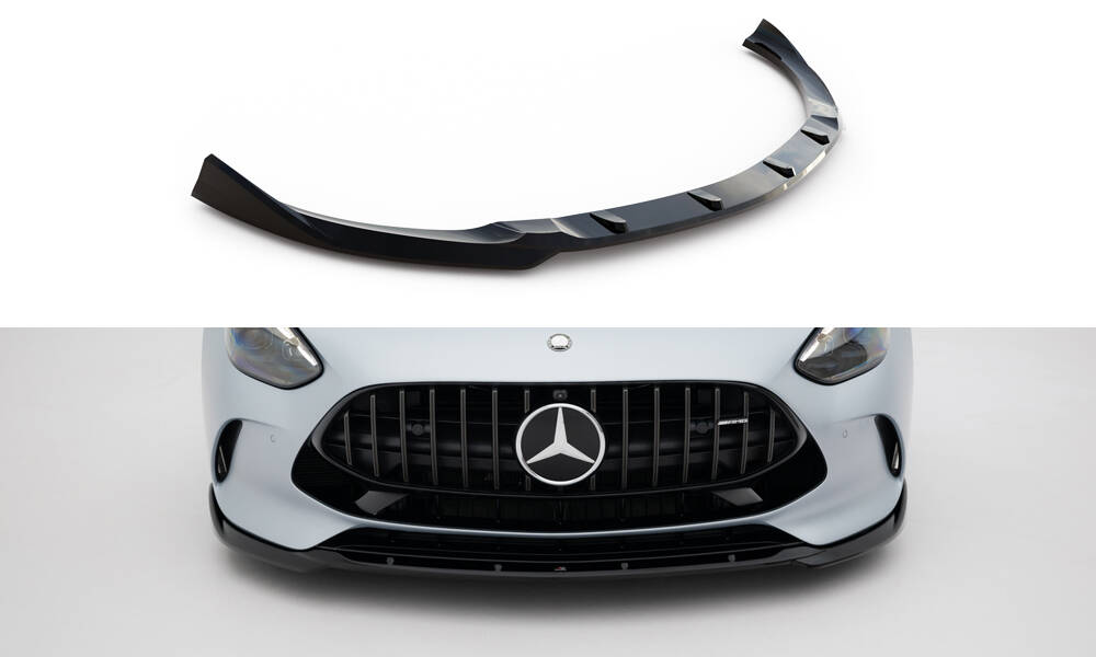 Voorspoiler V.2 Mercedes-AMG GT 63 C192 Maxton Glanzend zwart