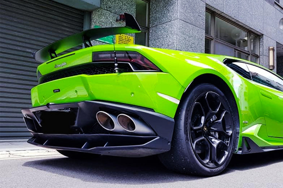 Lamborghini Huracan LP610/LP580 AO Style Carbon Fiber Diffuser 2015-2020