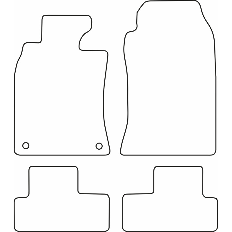 Automatten Velours  Mini One & Cooper 2001-2007