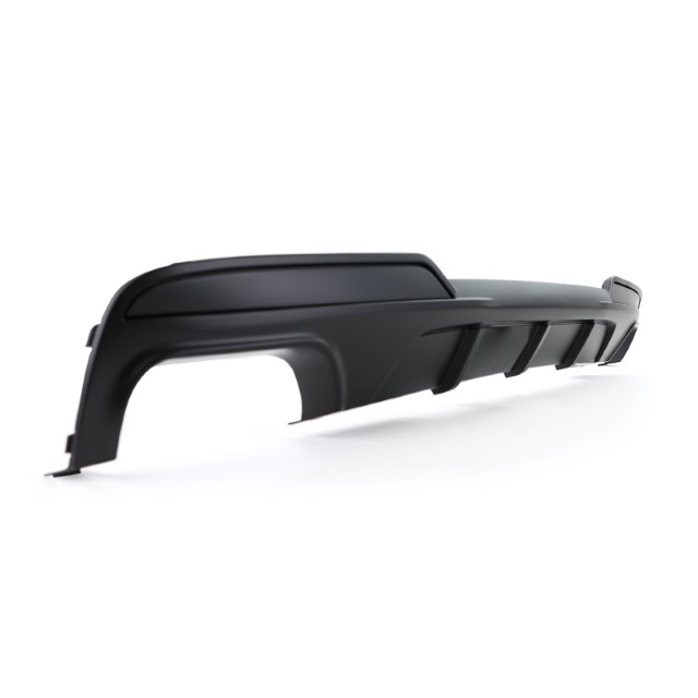 Achterdiffusor BMW F10 M5 Duplex uitlaat uitsparing M-Pakket