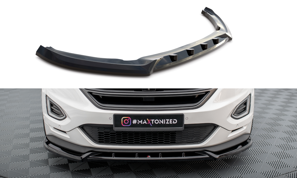 Voorspoiler Ford Edge Maxton Glans Zwart