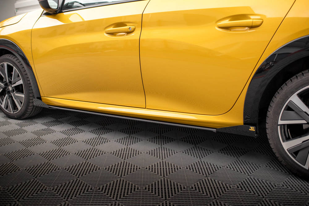 Zijskirts met Canards Street Pro Peugeot 208 GT Maxton