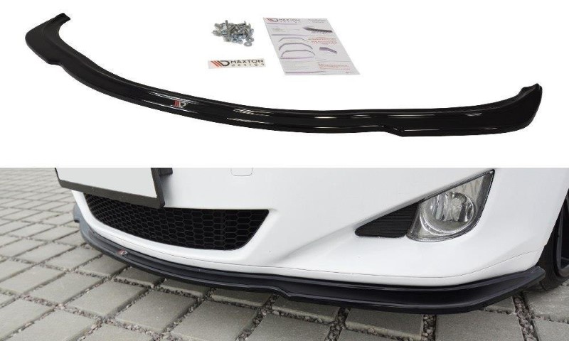 Voorspoiler Lexus IS Mk2 V.1 Glanzend Zwart