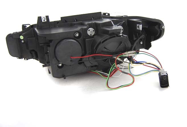 Koplampen BMW 3-Serie F30/F31 LCI Angel Eyes LED DRL Zwart