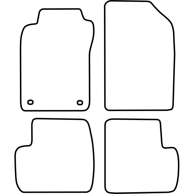 Automatten Velours  Toyota Avensis 1997-2003