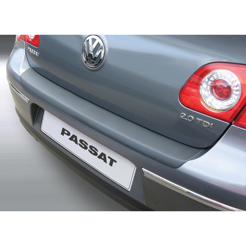 ABS Achterbumper beschermlijst  Volkswagen Passat 3C Sedan 2005-2010 Zwart