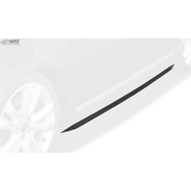 Sideskirts 'Slim'  Citroën C5 (RD/TD) 2008- (ABS zwart glanzend)