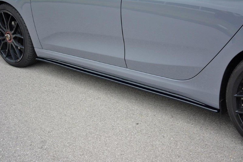Zijskirts Diffusers Fiat Tipo S-Design Glanzend Zwart