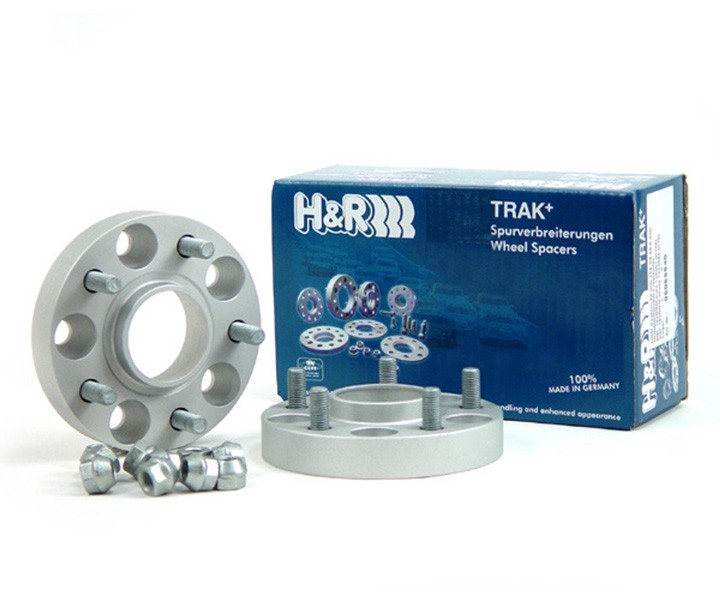H&R Spoorverbreders 25mm 4x95,25 - Naaf 56,7mm - Boutmaat M12x1,5 -   Lotus/Rover