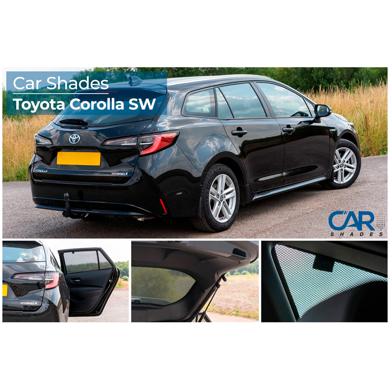 Set Car Shades  Toyota Corolla (E21) Touring Sports 2019- (6-delig)