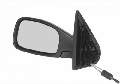 spiegel, bol glas, in primer, rechts Peugeot 306, 1993-1997