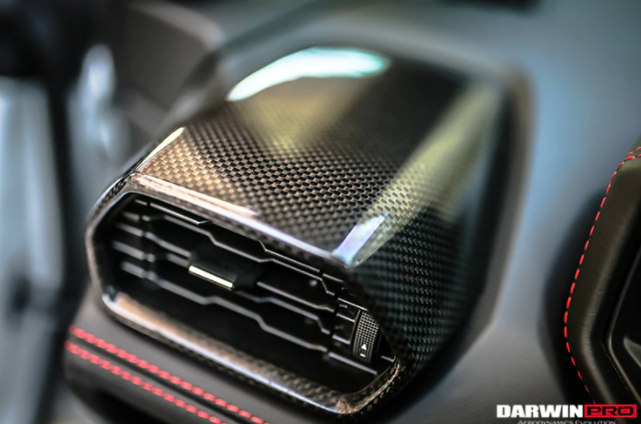 Lamborghini Huracan LP610/LP580 Autoclave Carbon Fiber Luchtroosters 2015-2019