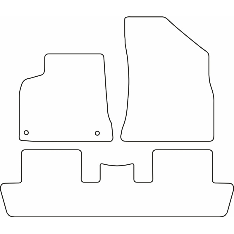 Automatten  Peugeot 5008 2009-2016