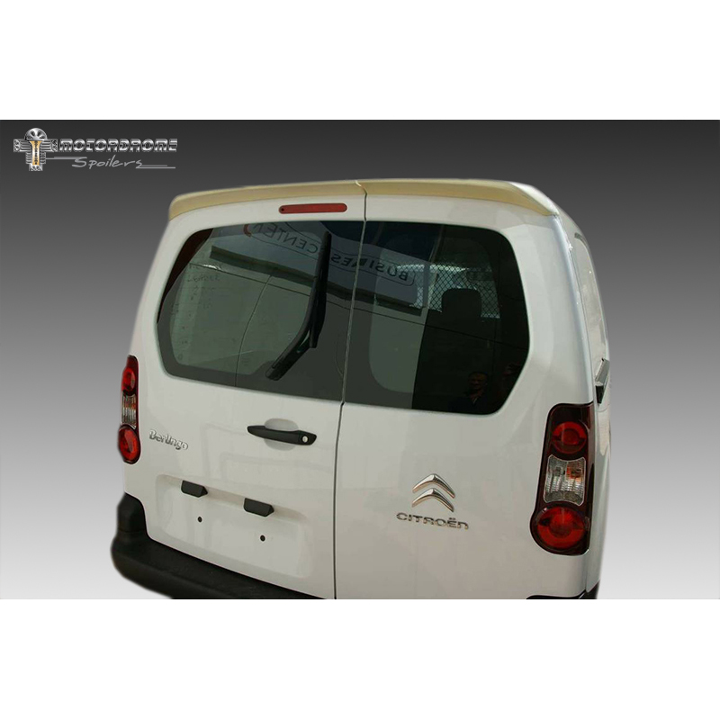 Dakspoiler  Citroën Berlingo & Peugeot Partner 2008-2018 (Modellen met achterdeuren) (PU)