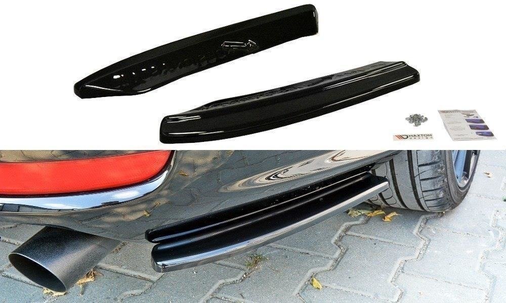 Achter Diffuser L + R Volvo V50F R-DESIGN Gloss Black